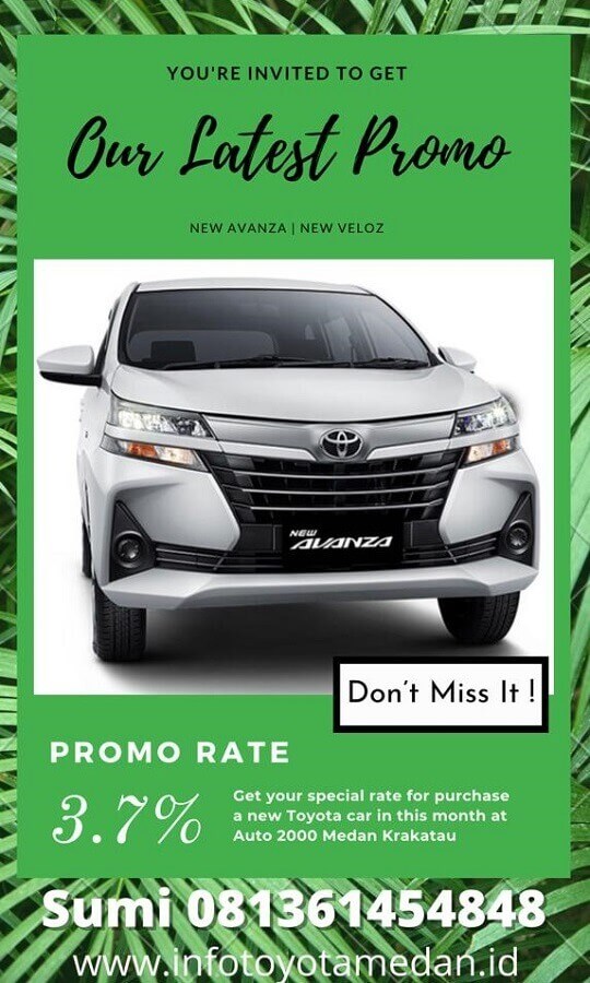 Promo Terbaru Agustus Dealer Toyota Medan